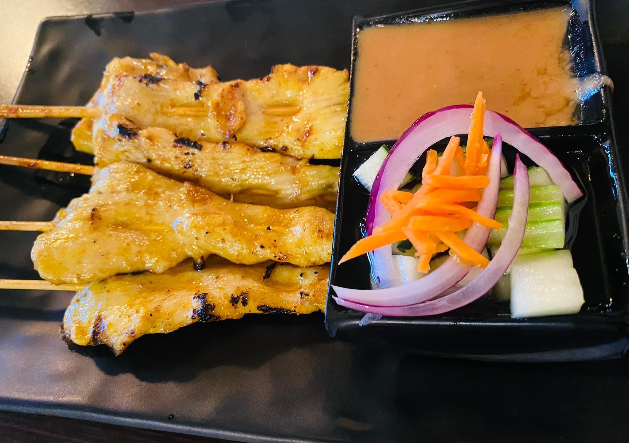 Order Satay Chicken food online from Love Thai Restaurant store, Concord on bringmethat.com