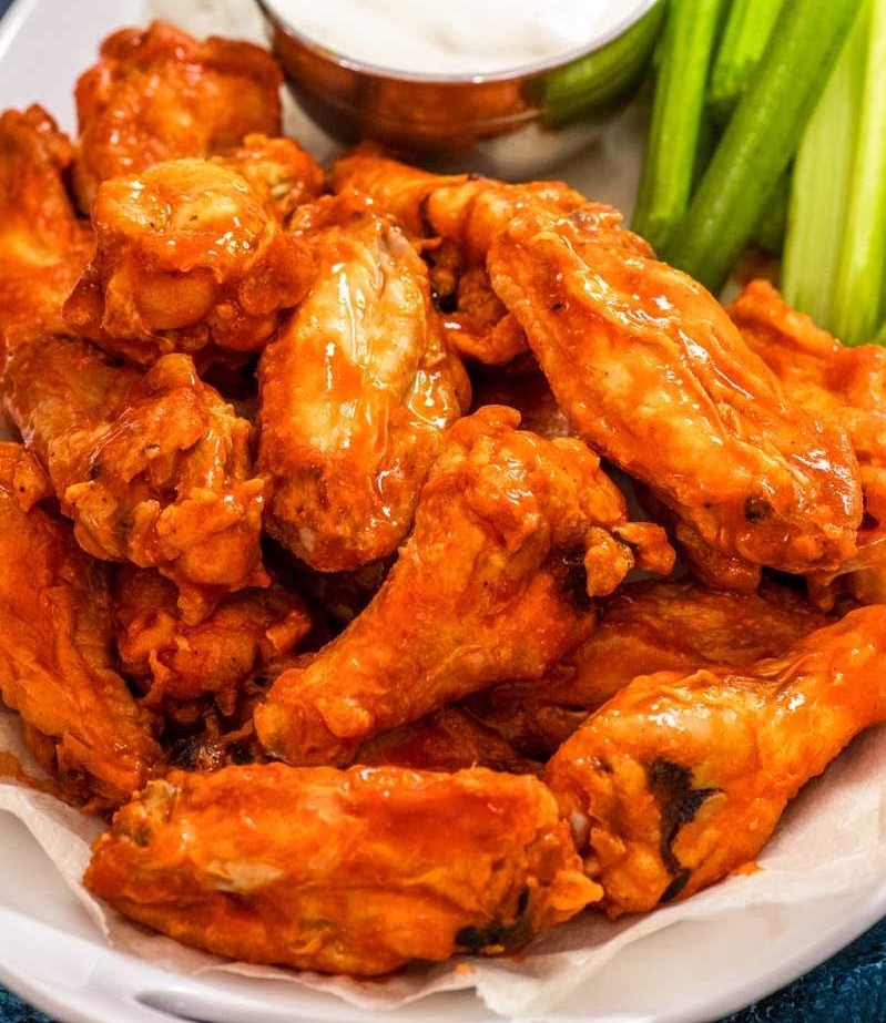 Order Classic Buffalo Wings food online from Promise Pizza store, Round Rock on bringmethat.com