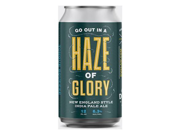 Order DuClaw Haze Of Glory IPA - 6x 12oz Cans food online from Magothy Wine & Spirits store, Severna Park on bringmethat.com