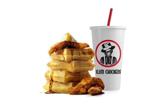 Order Chicken & Waffles food online from Slim Chickens store, Aurora on bringmethat.com