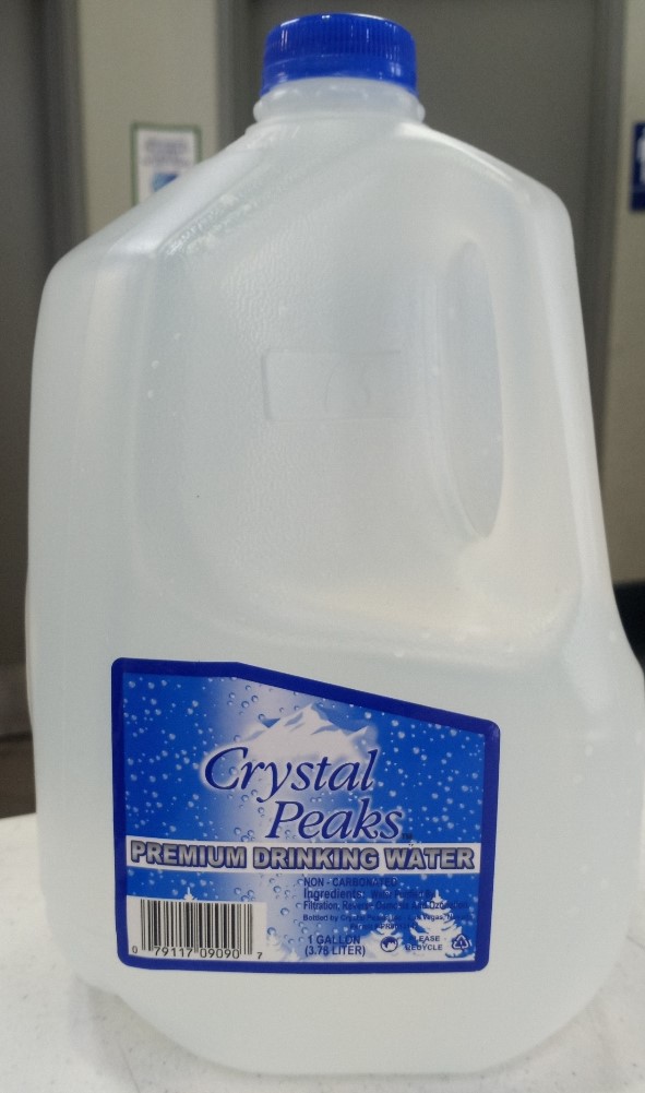 Order Crystal Peak Gallon Water food online from Green Valley Grocery- #044 store, Las Vegas on bringmethat.com