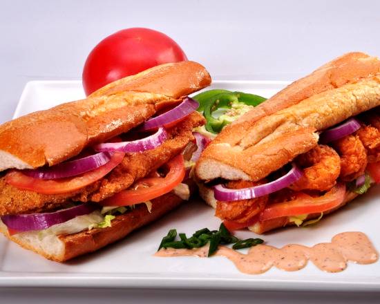 Order Shrimp Sandwich Combo food online from Louisiana Fried Chicken & Seafood store, Lamarque on bringmethat.com