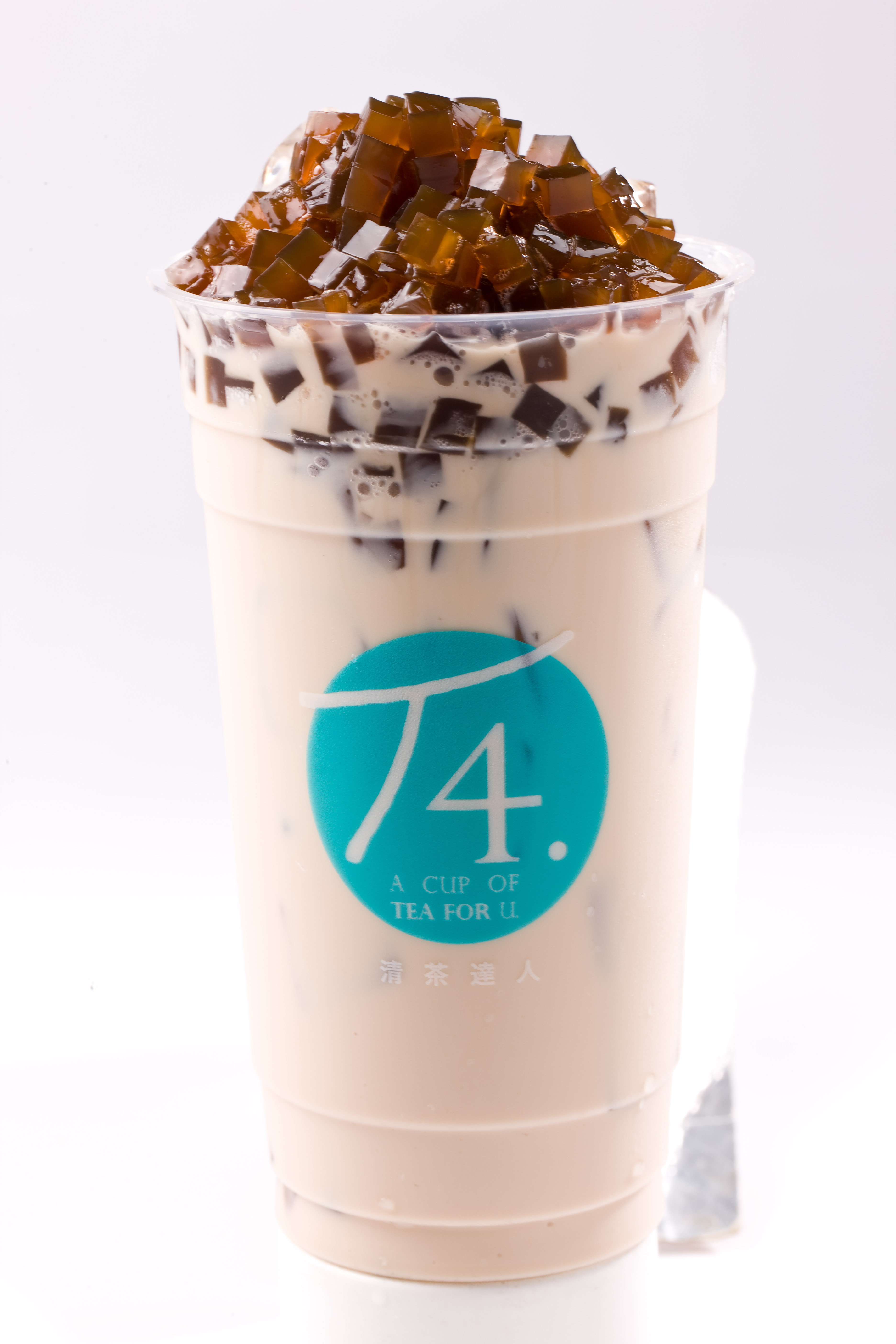 Order Milk Tea with Coffee Jelly food online from T4 store, Millbrae on bringmethat.com