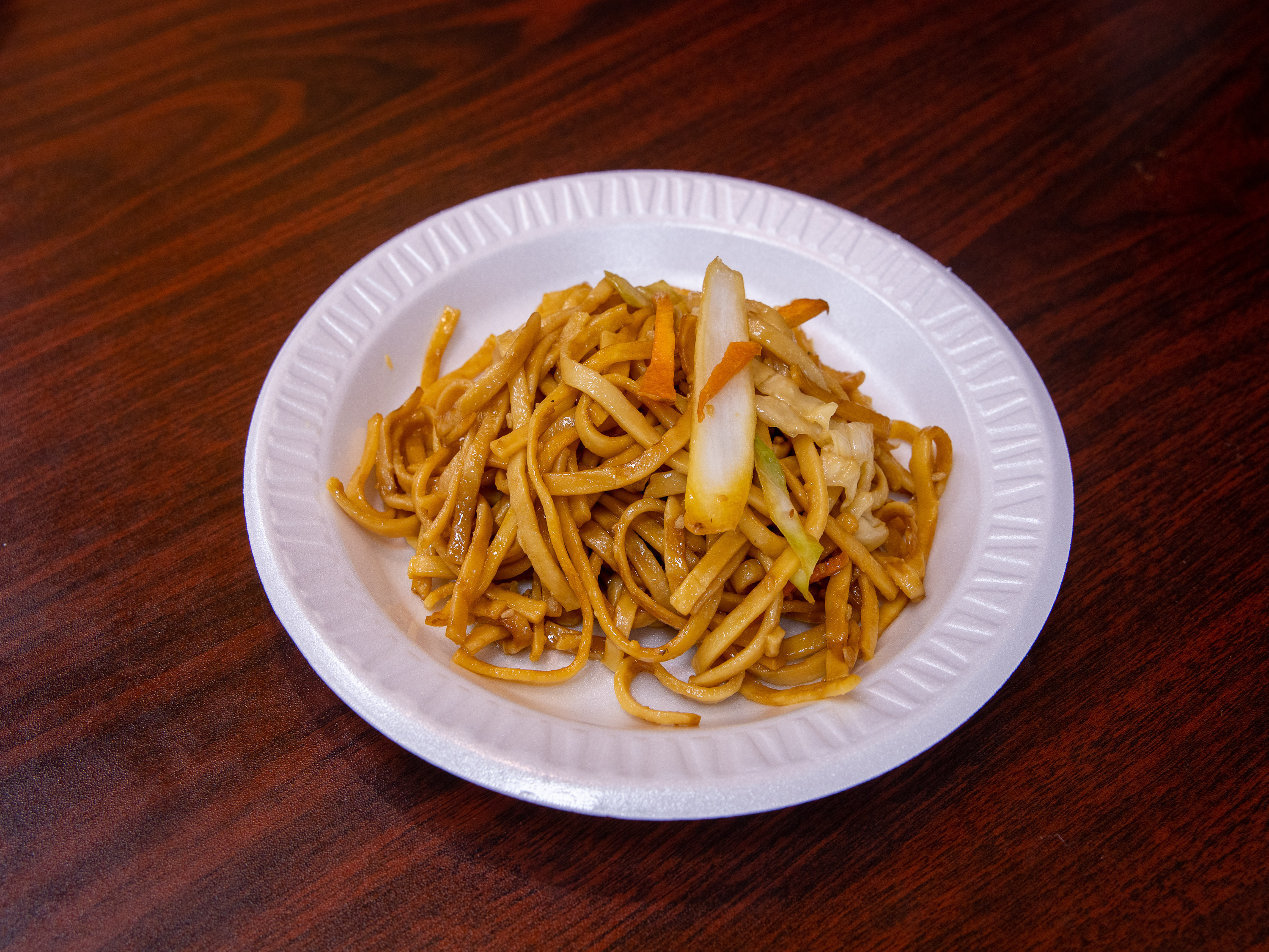 Order Vegetable Lo Mein food online from Famous Wok store, Tomball on bringmethat.com