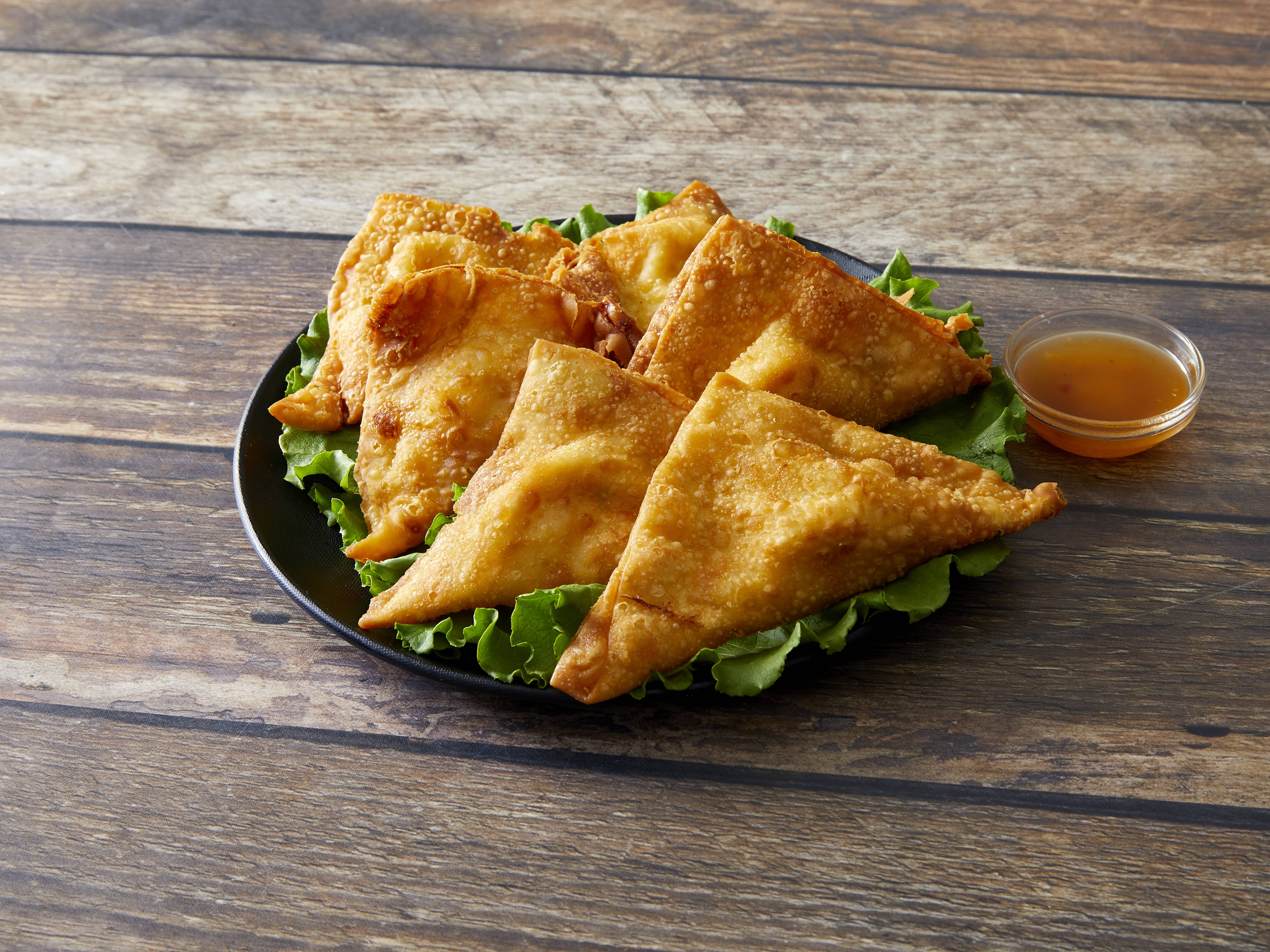 Order A5. Crab Rangoon food online from China Spring Chinese Restaurant store, Chicago on bringmethat.com