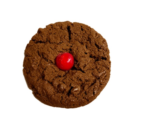 Order 1 Dozen Cherry Double Chocolate Chip Cookies food online from Cookie Garden store, Wood Dale on bringmethat.com