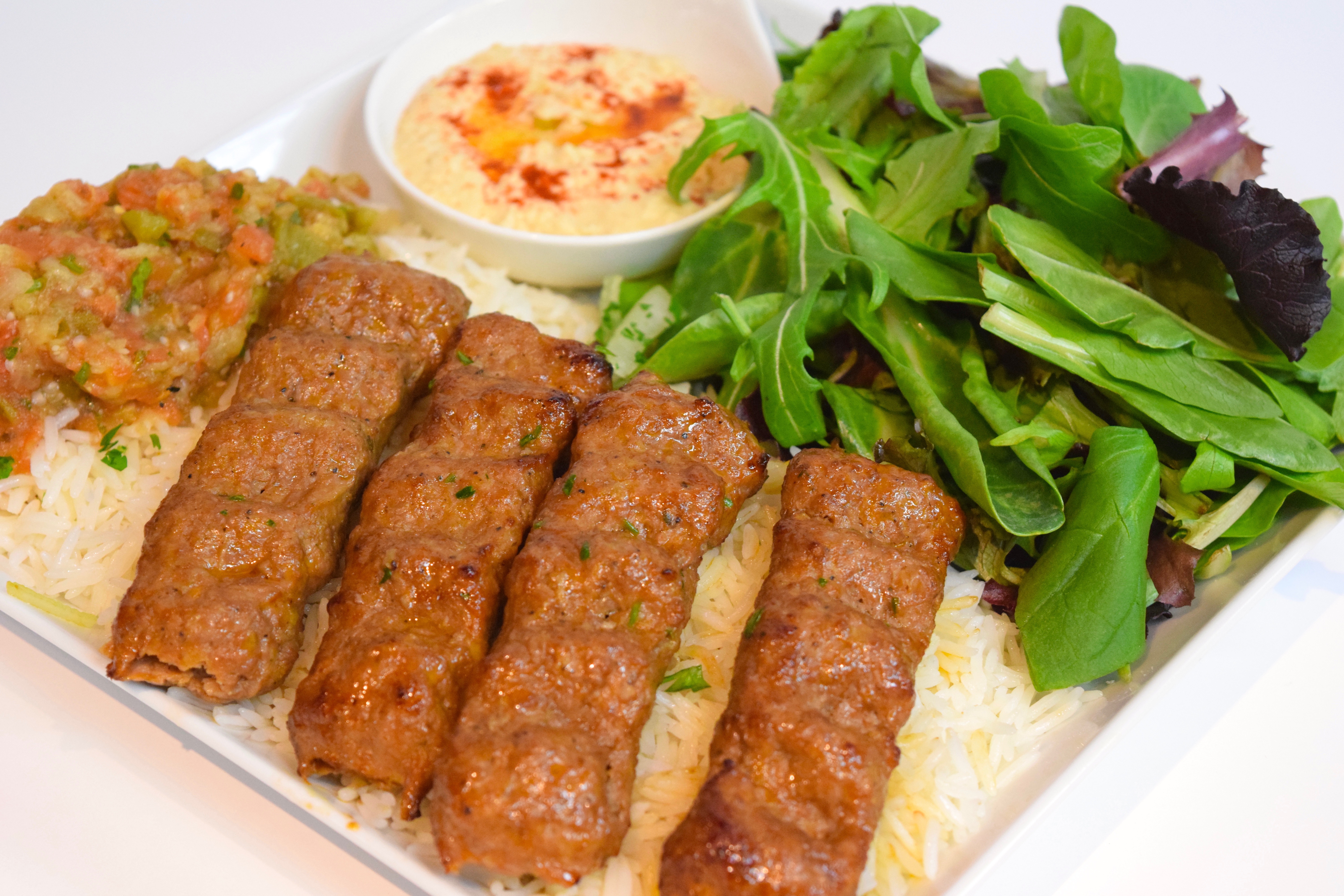 Order Daddy's Famous Lule Plate food online from Kebab Daddy store, Montrose on bringmethat.com
