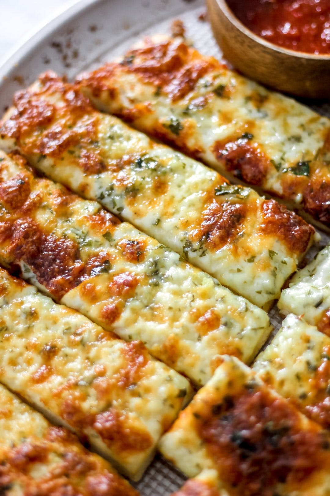 Order Garlic Cheesy Bread - Side food online from Moh Pizza store, Bowie on bringmethat.com