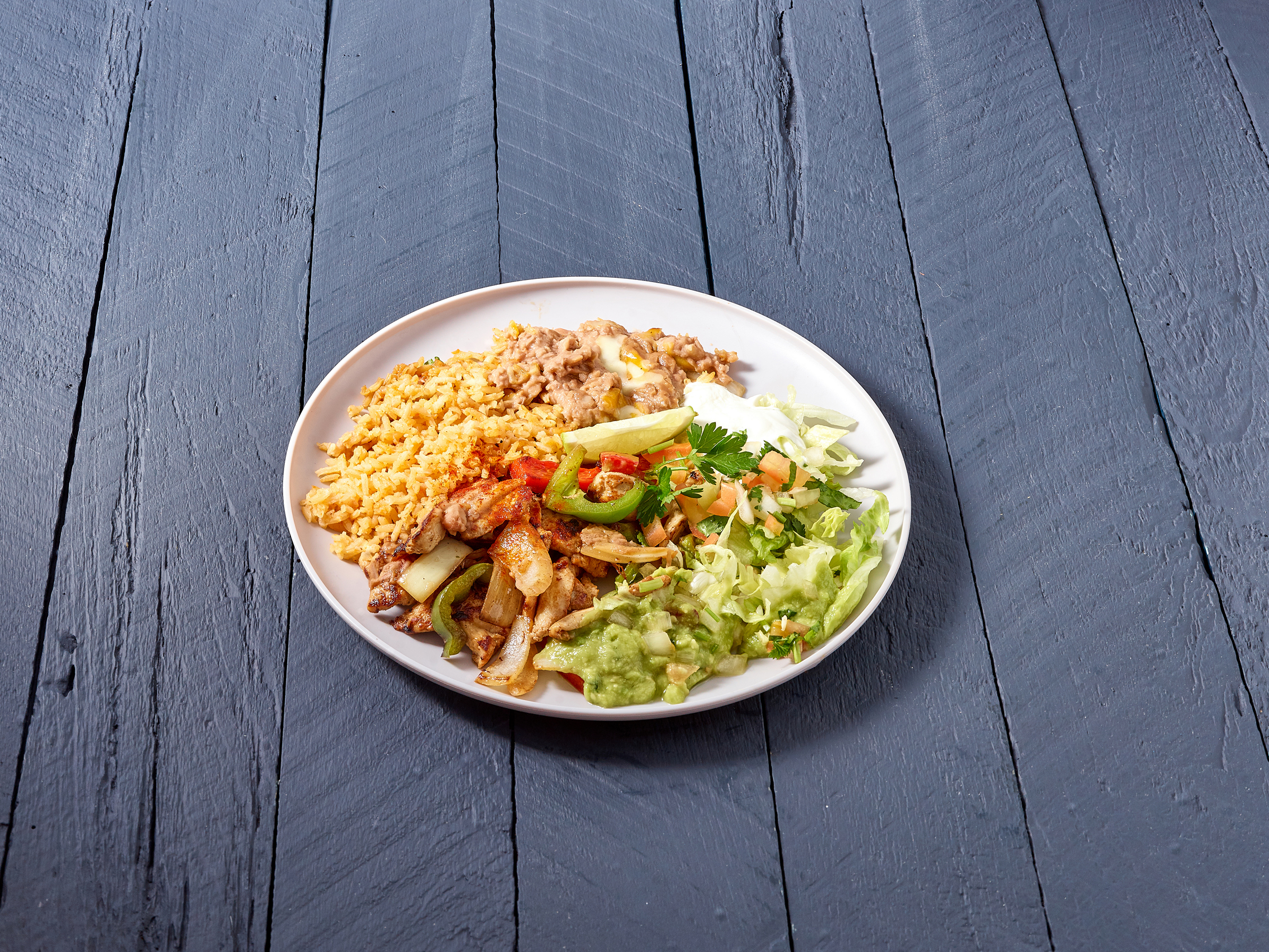 Order Pedro's Special Fajitas for 1 food online from Los Portales store, Mountain View on bringmethat.com