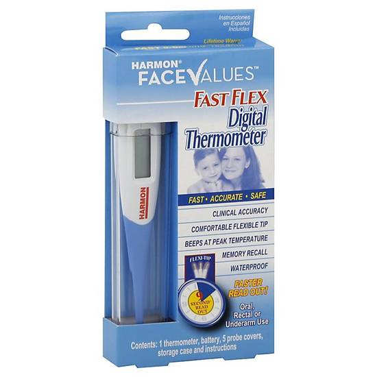 Order Harmon® Face Values™ Fast Flex Digital Thermometer food online from Bed Bath & Beyond store, Daly City on bringmethat.com