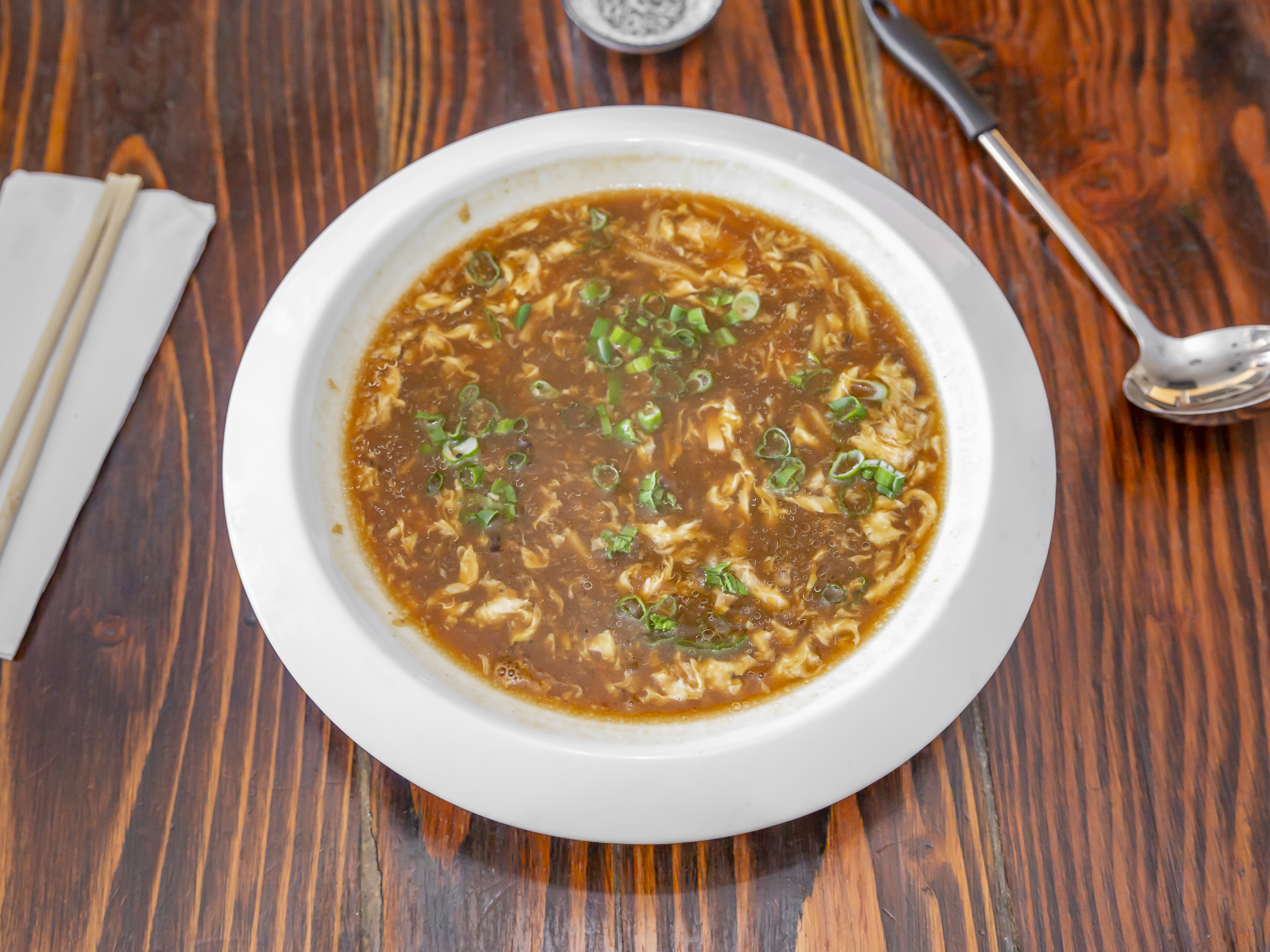 Order Hot and Sour Soup  food online from Indian, The Tavern store, San Gabriel on bringmethat.com