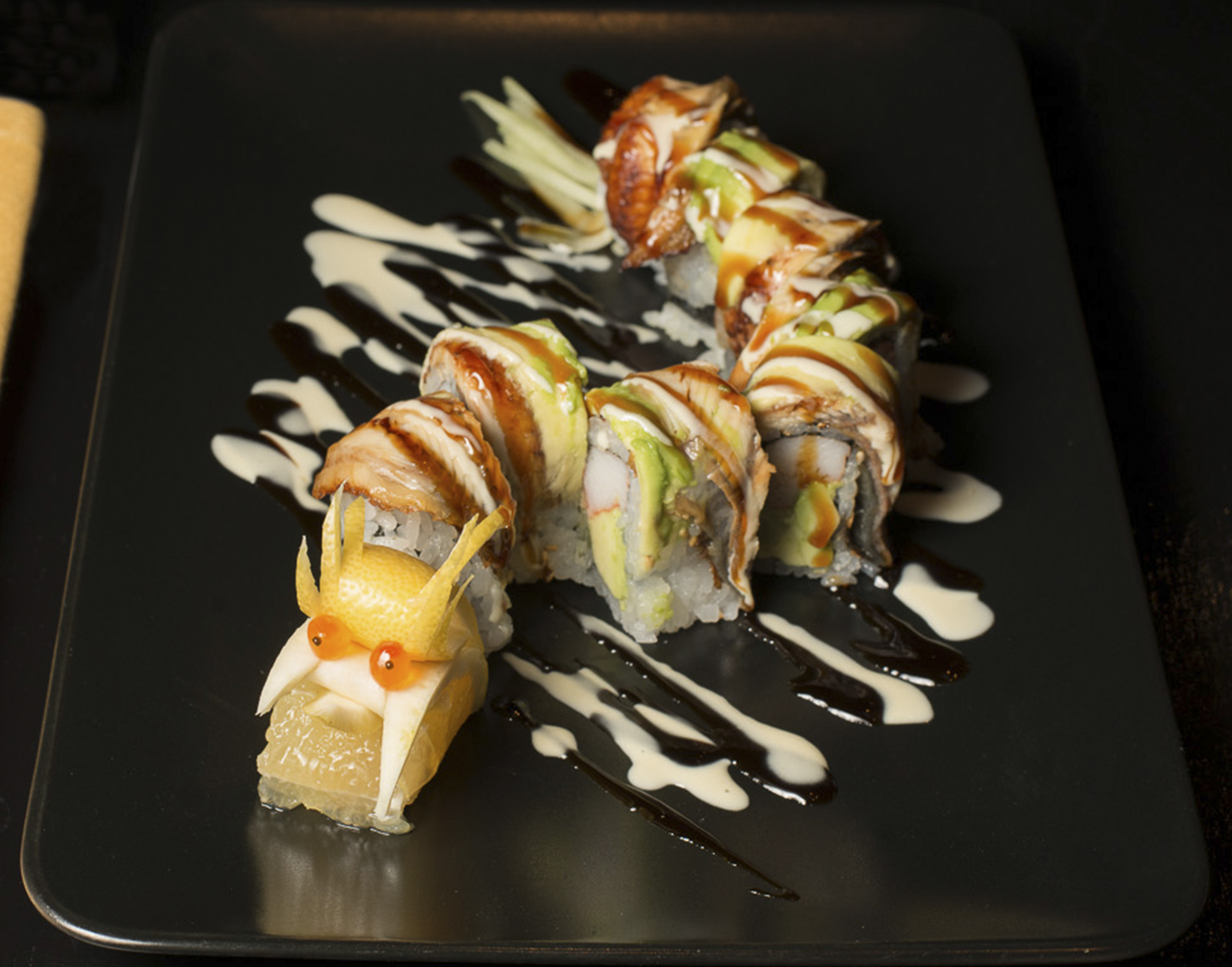 Order 20. Black Dragon Roll food online from Ginza Sushi & Grill store, Denver on bringmethat.com