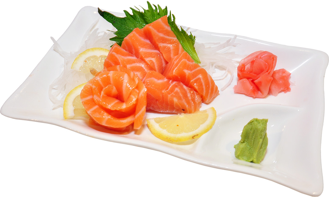 Order Salmon Sashimi food online from Rock Japanese Cuisine store, San Francisco on bringmethat.com