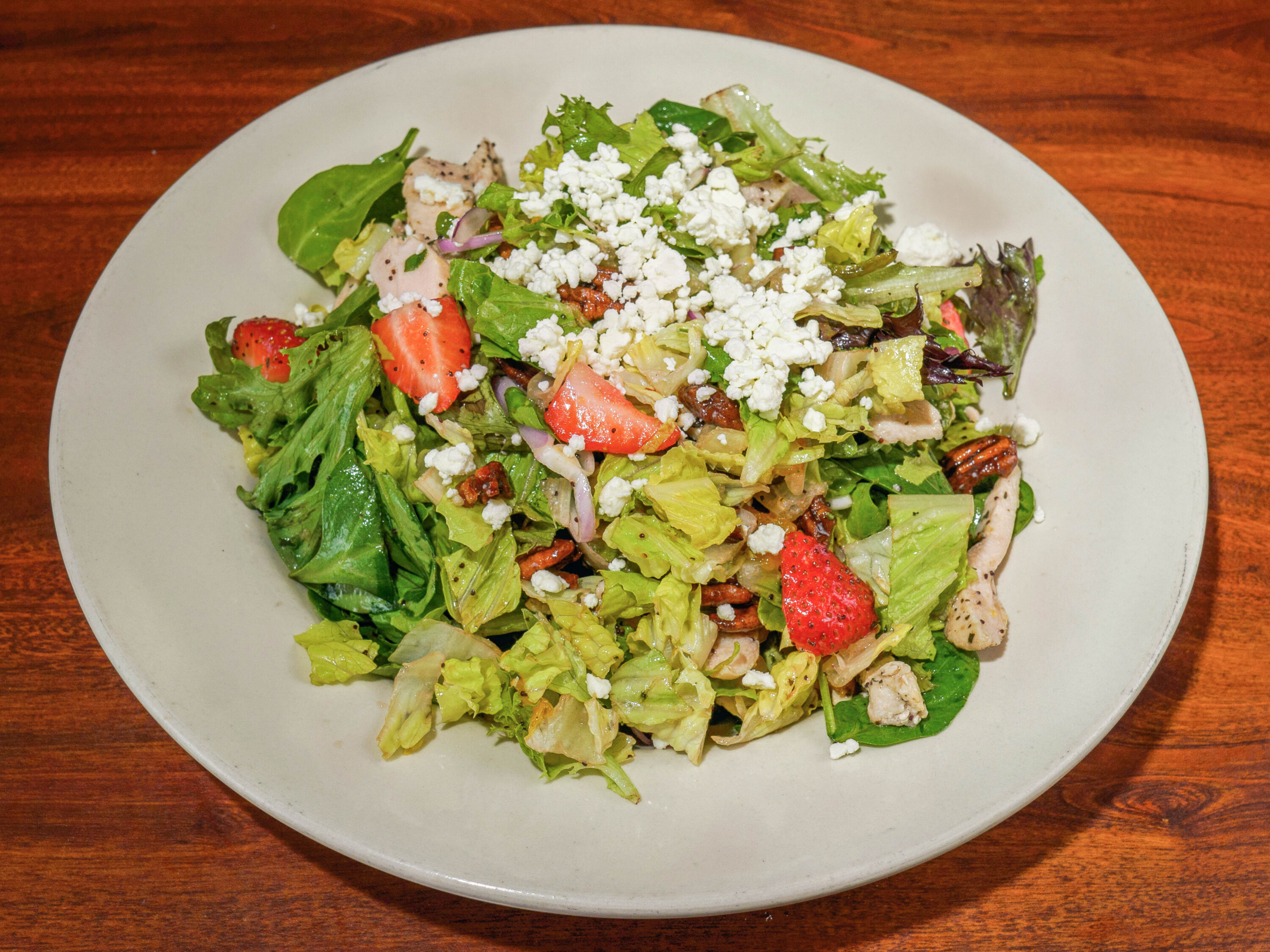 Order Spring Salad food online from Bacon's Bistro and Cafe store, Hurst on bringmethat.com