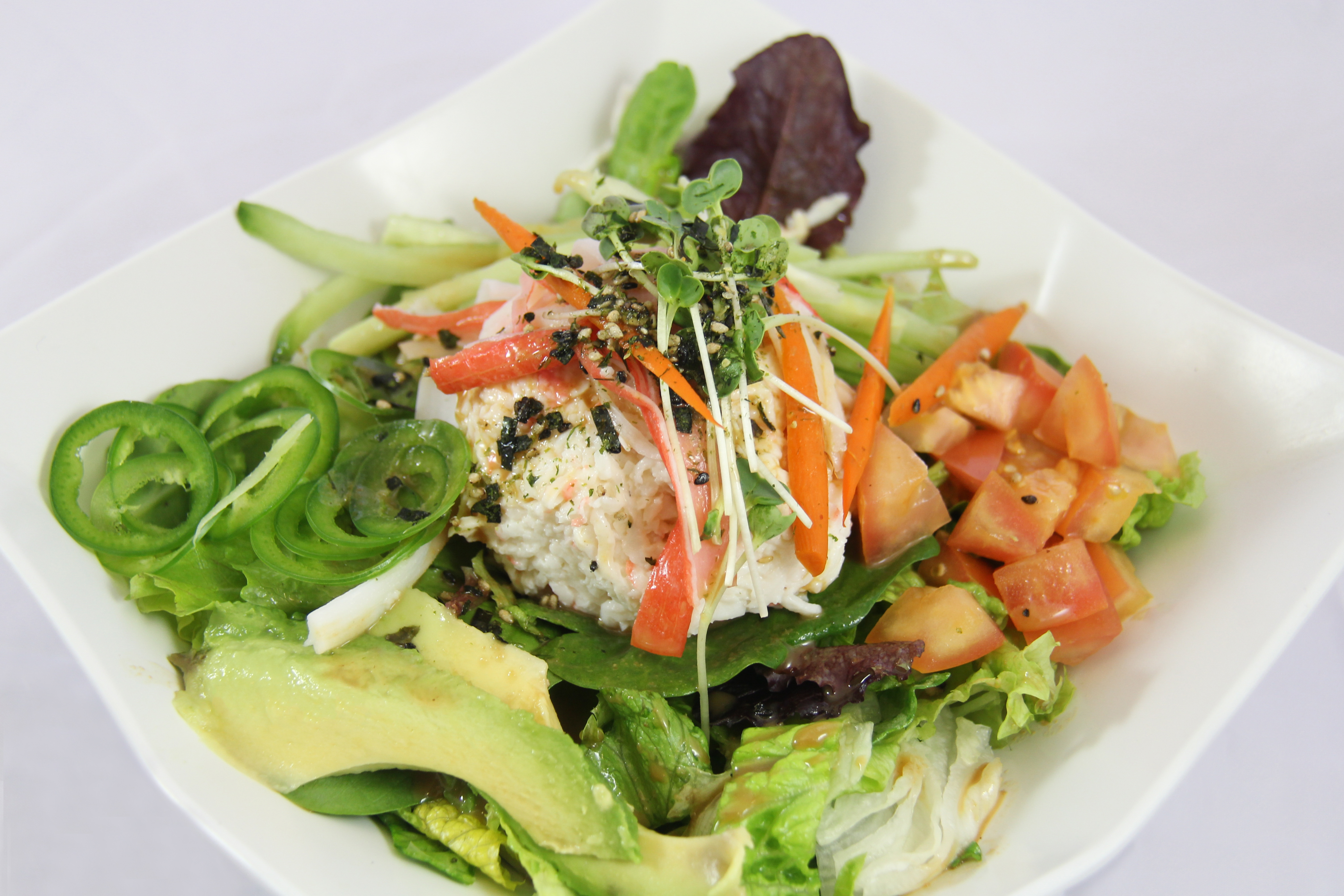 Order Crab Salad food online from Blosom Bento store, Los Angeles on bringmethat.com