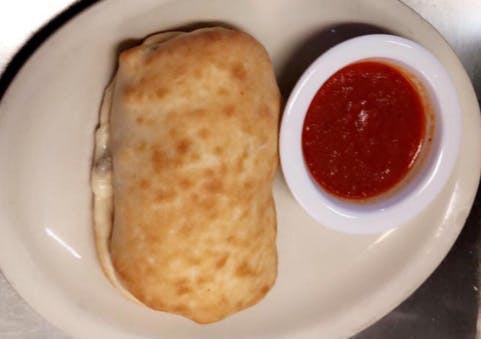 Order Meat Stromboli Lunch Special - Lunch food online from Roma Italian Restaurant store, Sallisaw on bringmethat.com