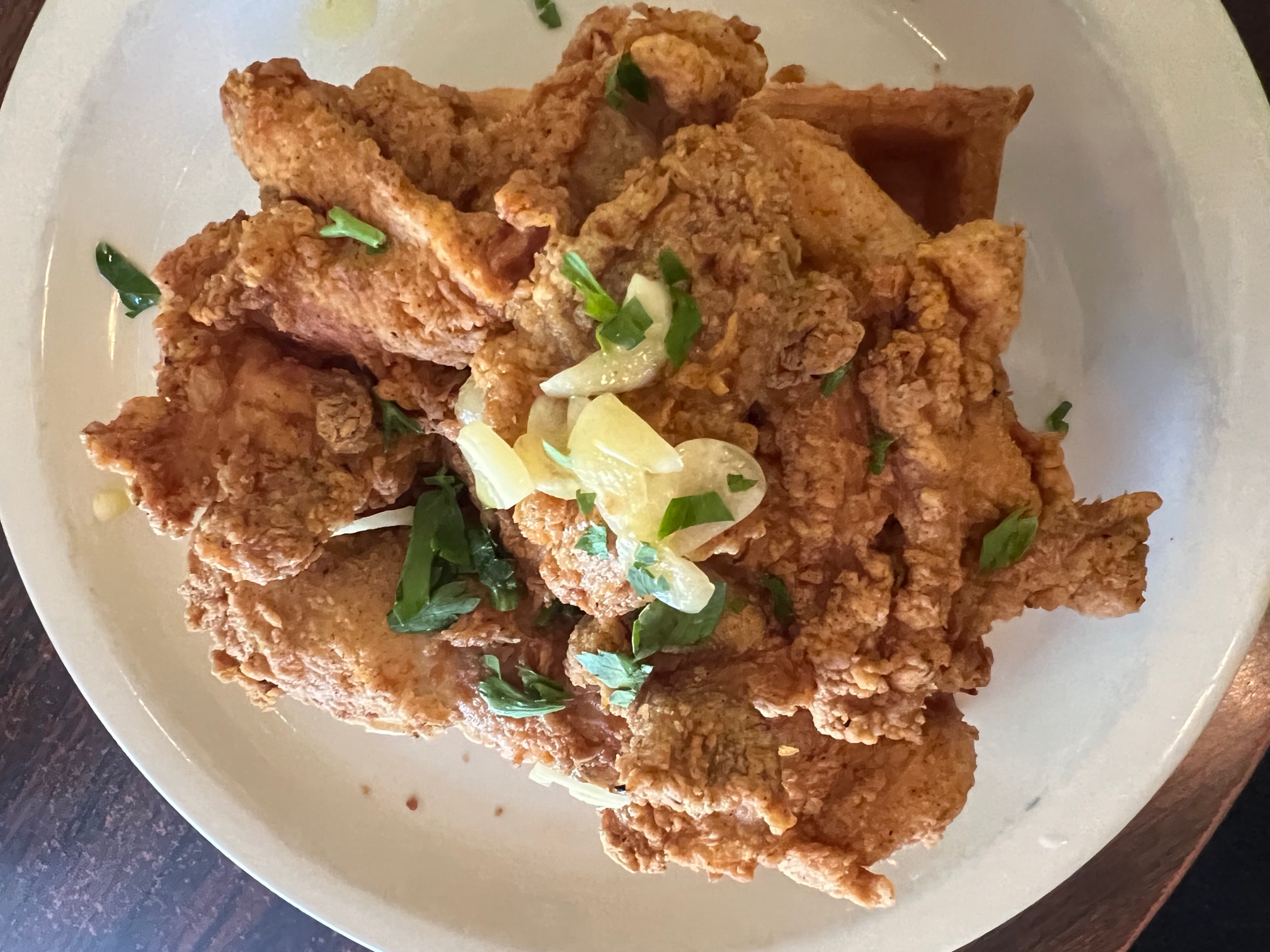 Order Famous Chicken & Waffle  food online from The Hummingbird store, Fairfax on bringmethat.com