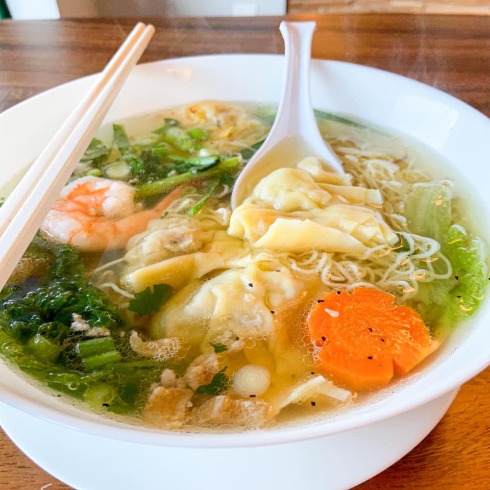 Order 128. Mi Hoanh Thanh food online from Koy Restaurant store, Glen Mills on bringmethat.com