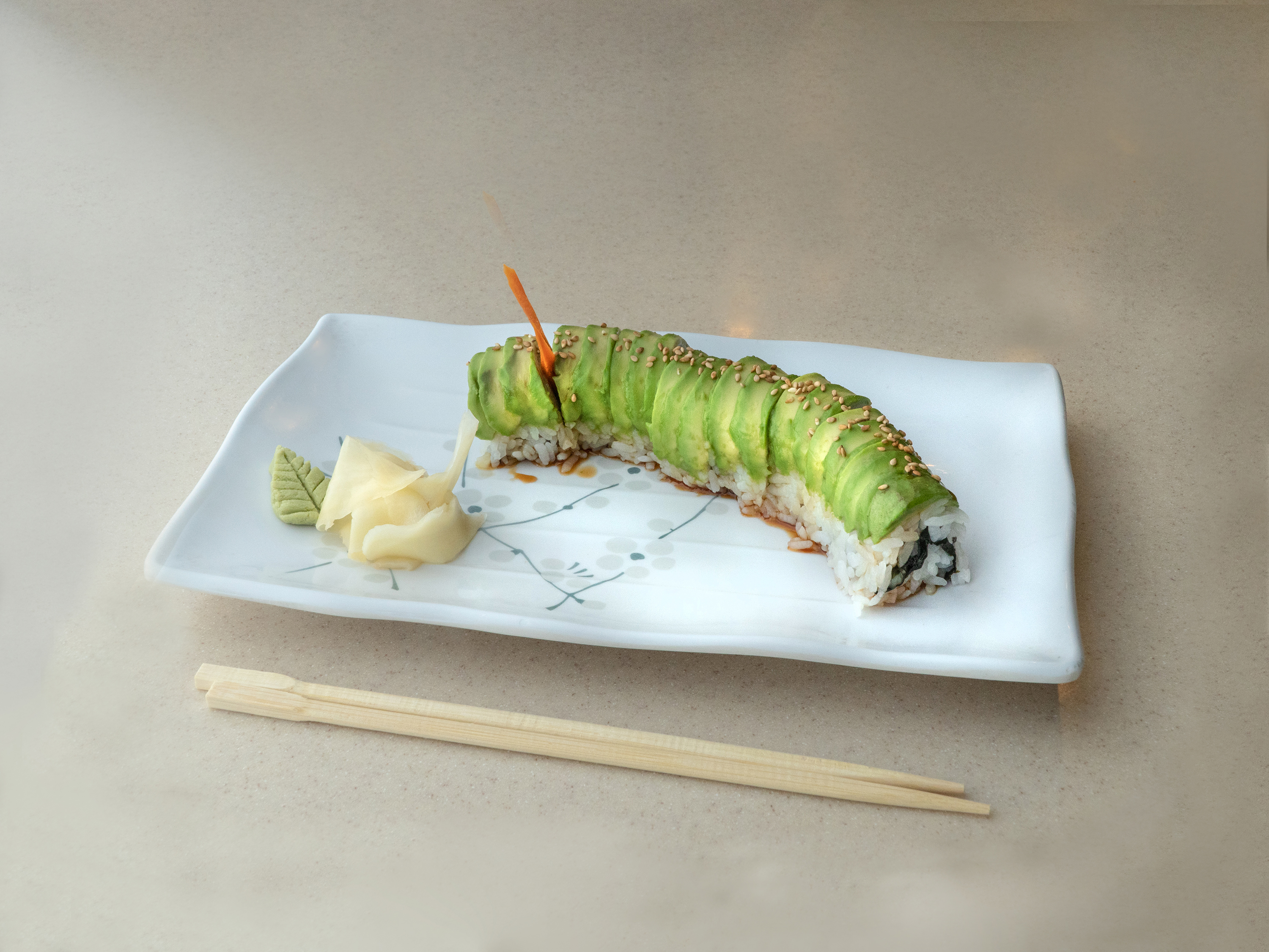 Order Caterpillar Roll food online from Kanpai Sushi store, Antioch on bringmethat.com