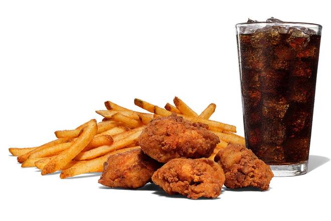 Order 4 Piece Fried Chicken Nugget Combo food online from Hat Creek Burger Co. store, Austin on bringmethat.com