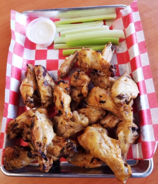 Order WINGS SMOKED OR FRIED (6) food online from The Pig Pitt store, Fredericksburg on bringmethat.com