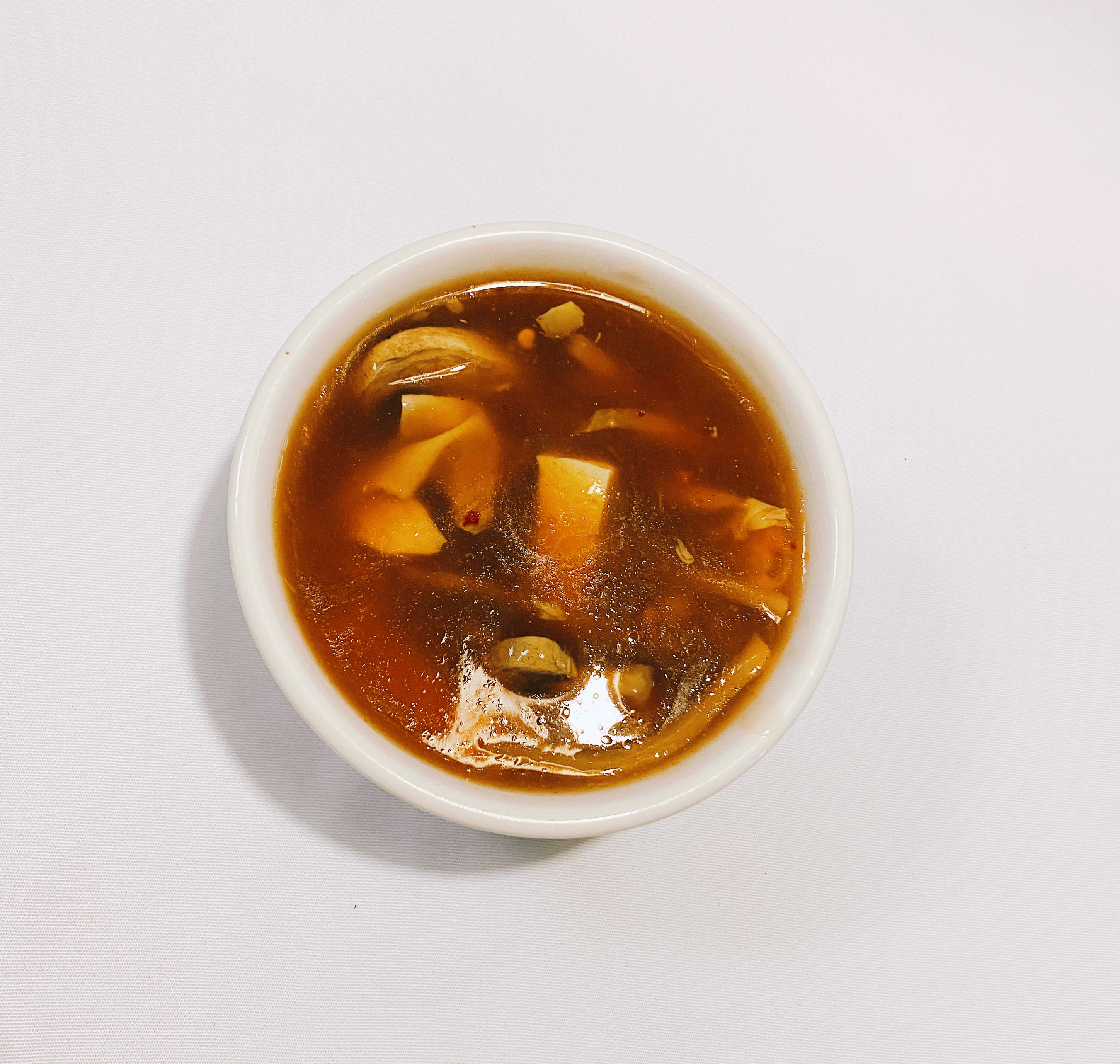 Order Hot and Sour Soup food online from Tokyo & Mandarin store, Knoxville on bringmethat.com