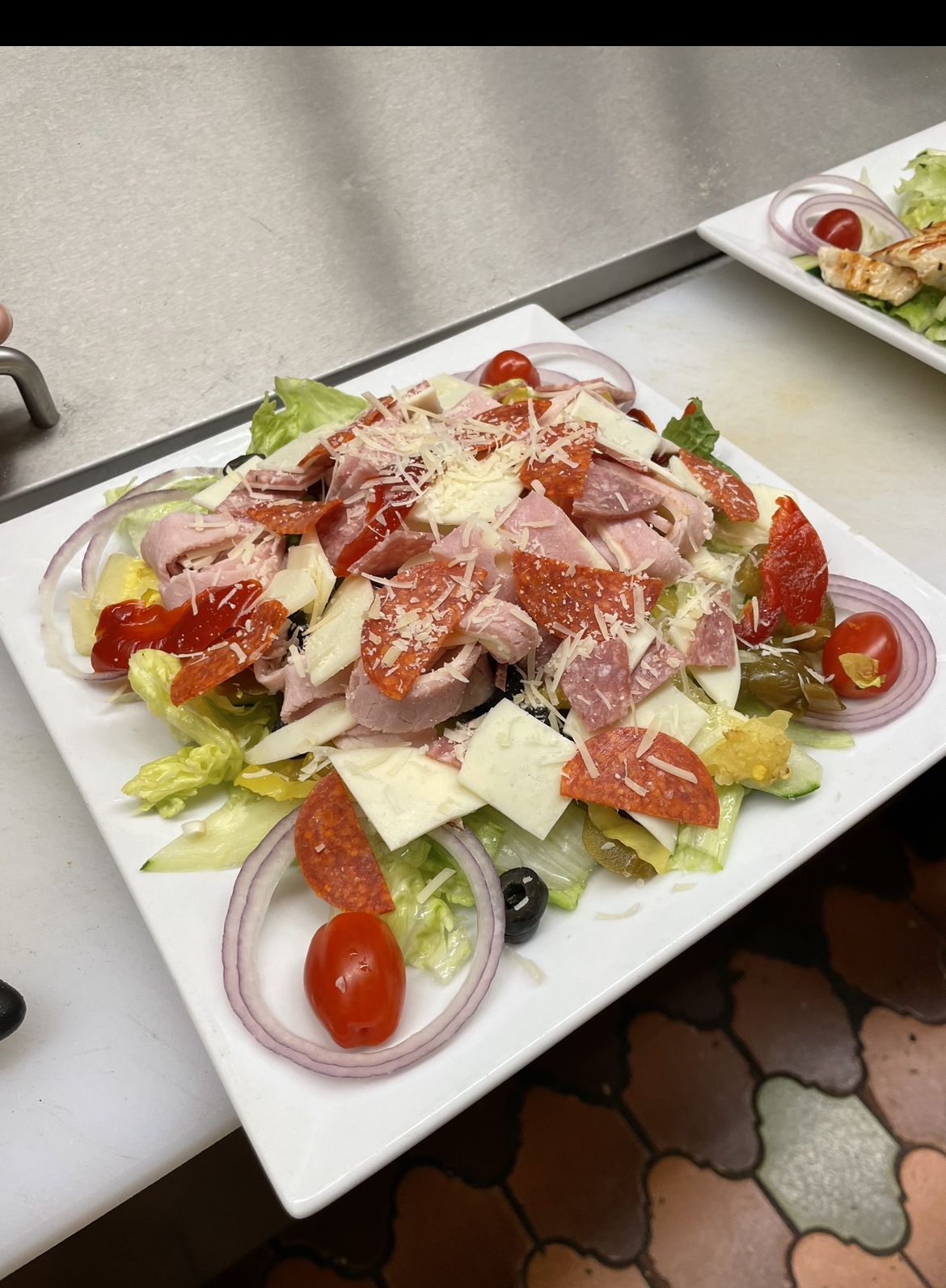 Order Antipasta Salad food online from Dino Italian Restaurant store, Wilkes-Barre on bringmethat.com