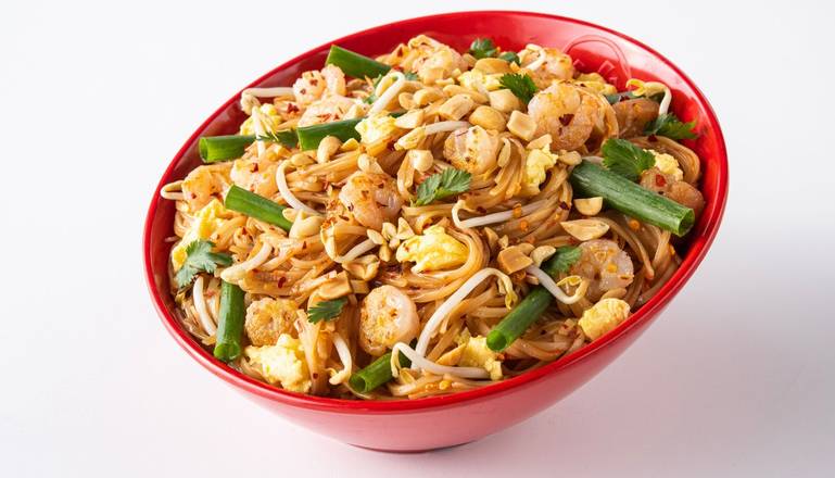 Order Pad Thai food online from Genghis Grill store, The Woodlands on bringmethat.com