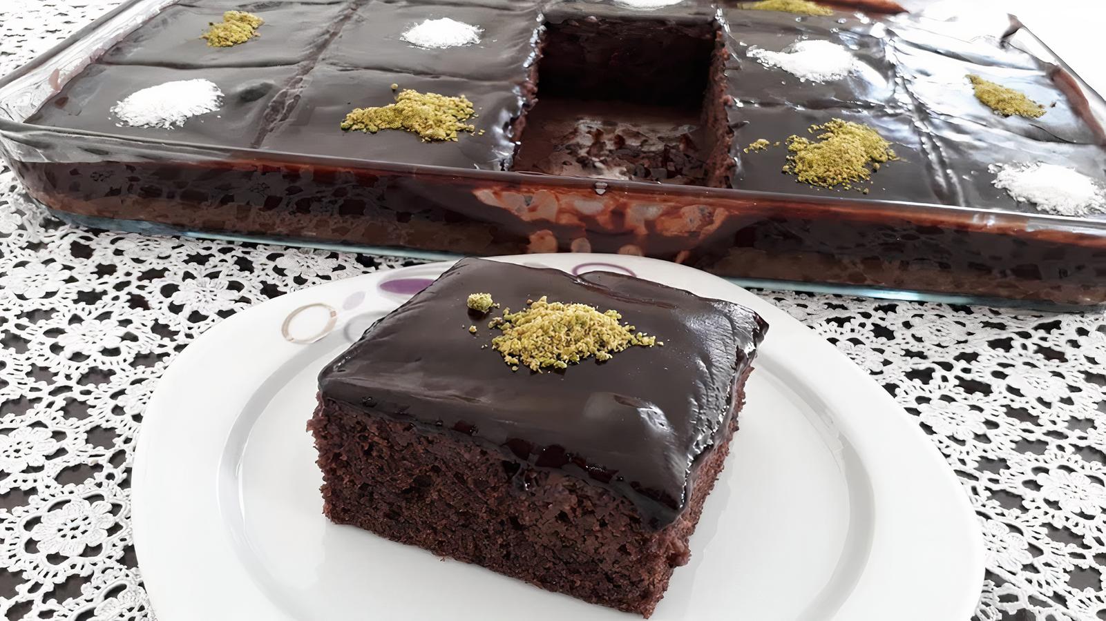 Order Moist Chocolate Cake (Handmade) food online from Istanbul Grill store, San Francisco on bringmethat.com