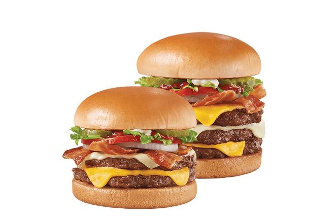 Order Bacon Two Cheese Deluxe Signature Stackburger™ food online from Dairy Queen Grill & Chill store, Medford on bringmethat.com