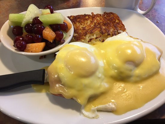 Order Eggs Benedict food online from Neal Coffee Shop store, San Mateo on bringmethat.com