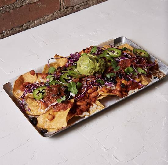 Order *VEGAN Nachos food online from Town Hall store, Cleveland on bringmethat.com