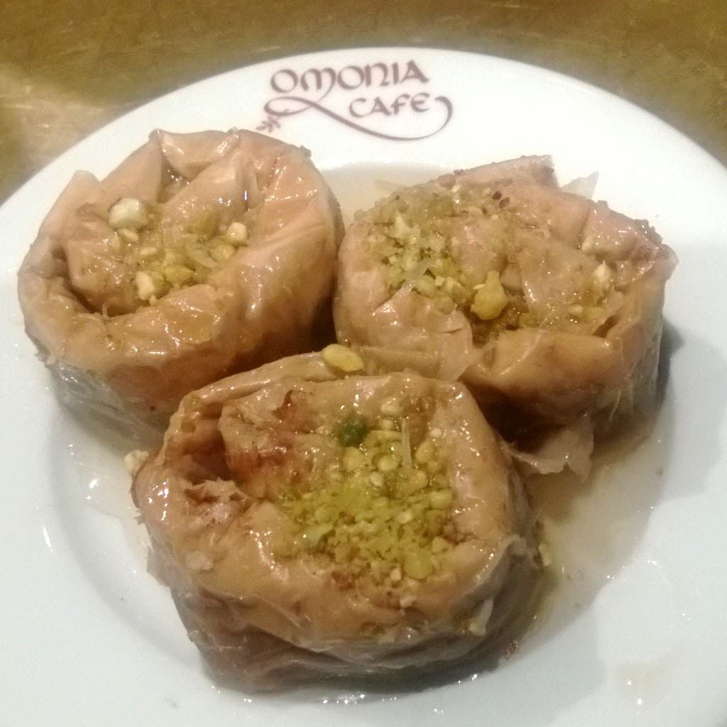 Order Baklava - Dessert food online from Omonia Cafe store, Astoria on bringmethat.com