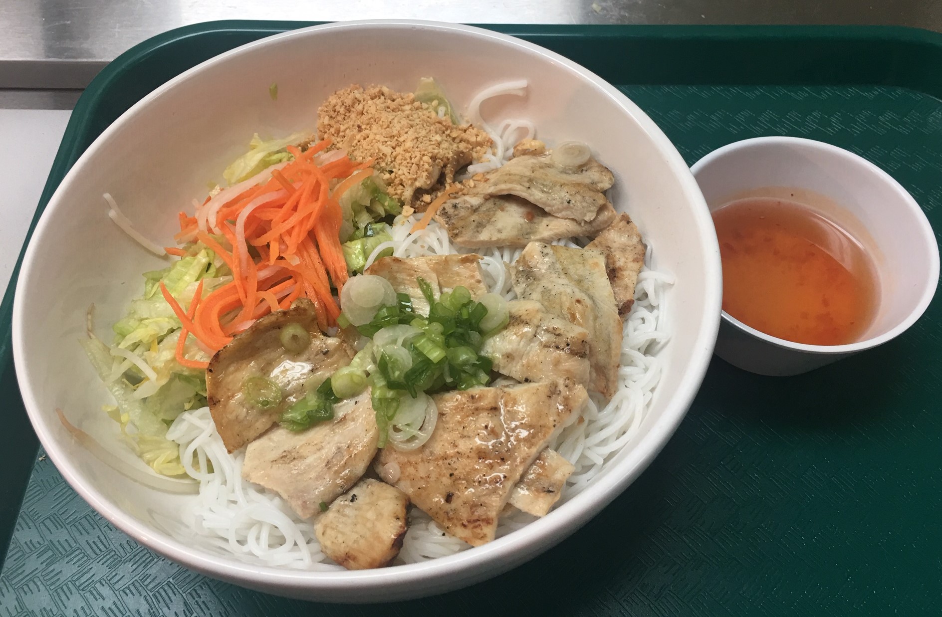 Order 302. Vermicelli with Chicken food online from Vietnam Kitchen store, Fayetteville on bringmethat.com