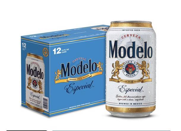Order Modelo, 12pk-12oz canned beer (4.4% ABV) food online from Ranch Market Too store, Yountville on bringmethat.com