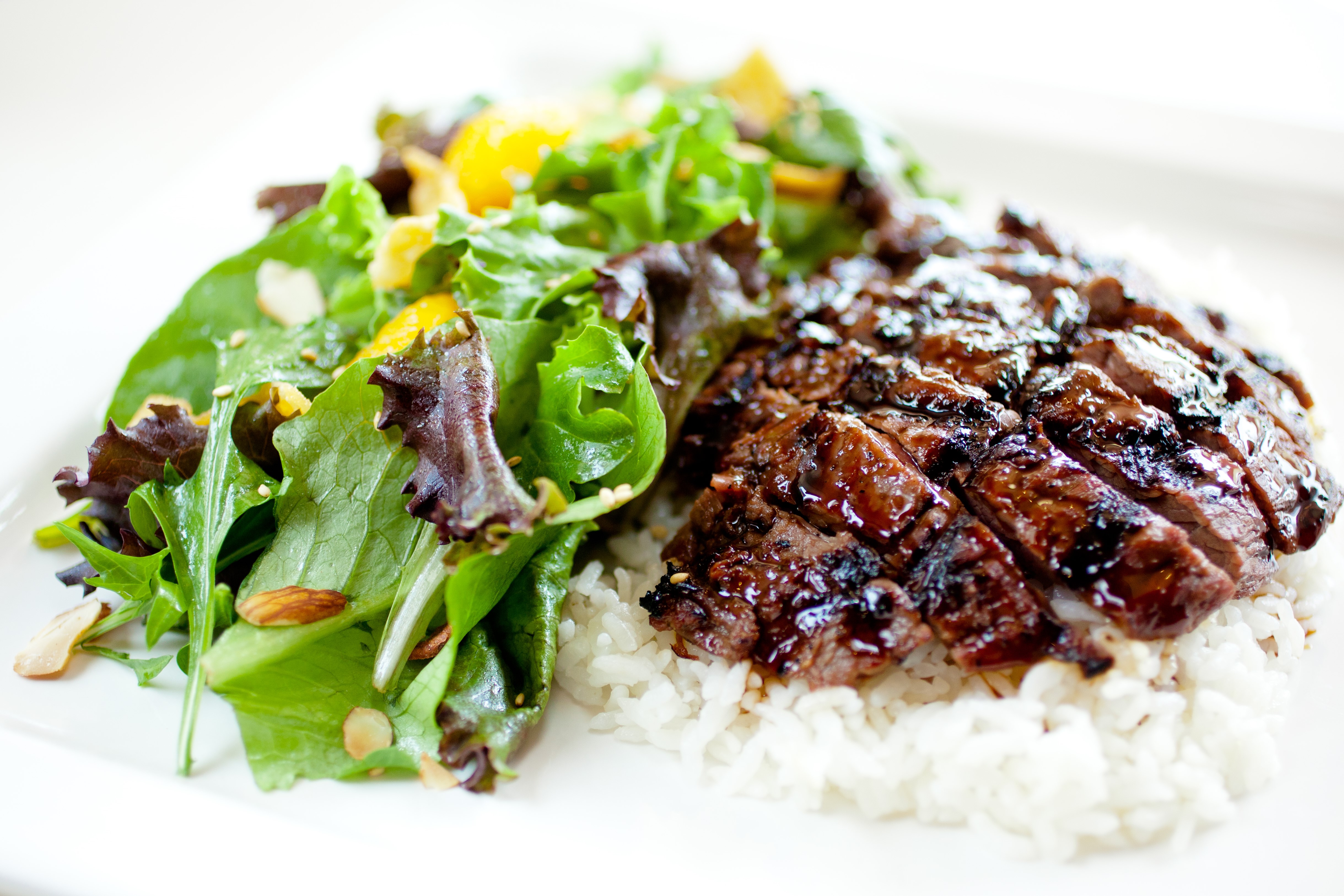 Order Steak Plate with 1 Side food online from SanSai Japanese Grill store, Chatsworth on bringmethat.com