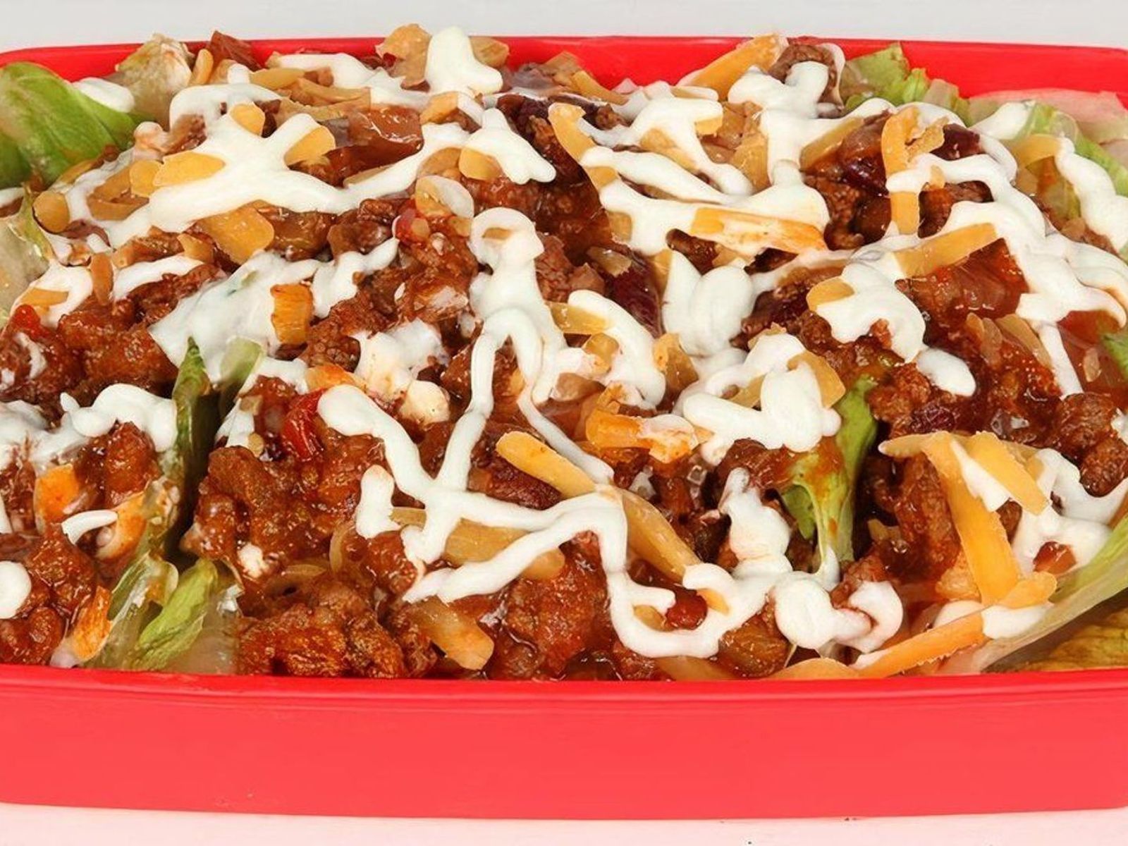 Order Lean Turkey Taco Salad food online from Muscle maker grill (chelsea) store, New York on bringmethat.com