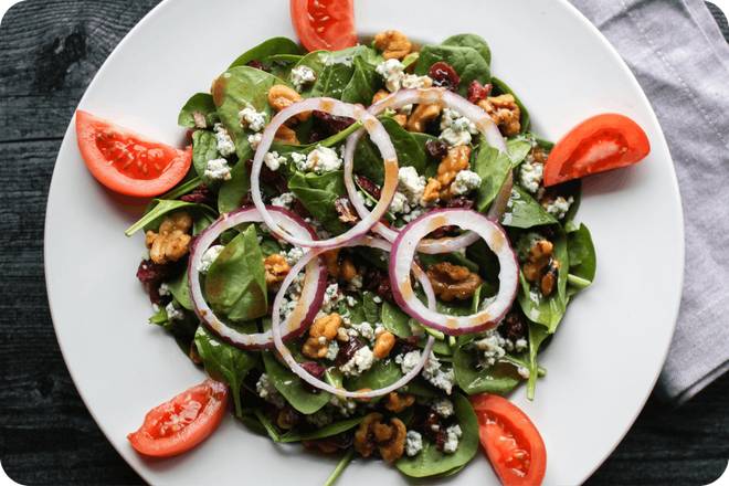Order Spinach Salad food online from Mackenzie River store, Las Vegas on bringmethat.com