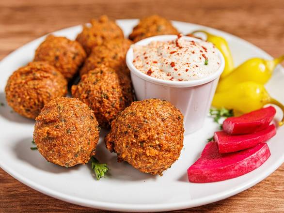 Order Falafel Side food online from Lusy's Mediterranean Cafe store, Los Angeles on bringmethat.com