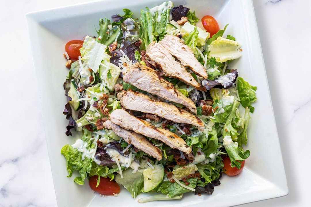 Order Chef's Grilled Chicken Salad food online from Cafe Express store, Houston on bringmethat.com
