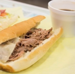 Order The Big Dipper-Roast Beef with Au Jus food online from Sensuous Sandwich store, Orem on bringmethat.com