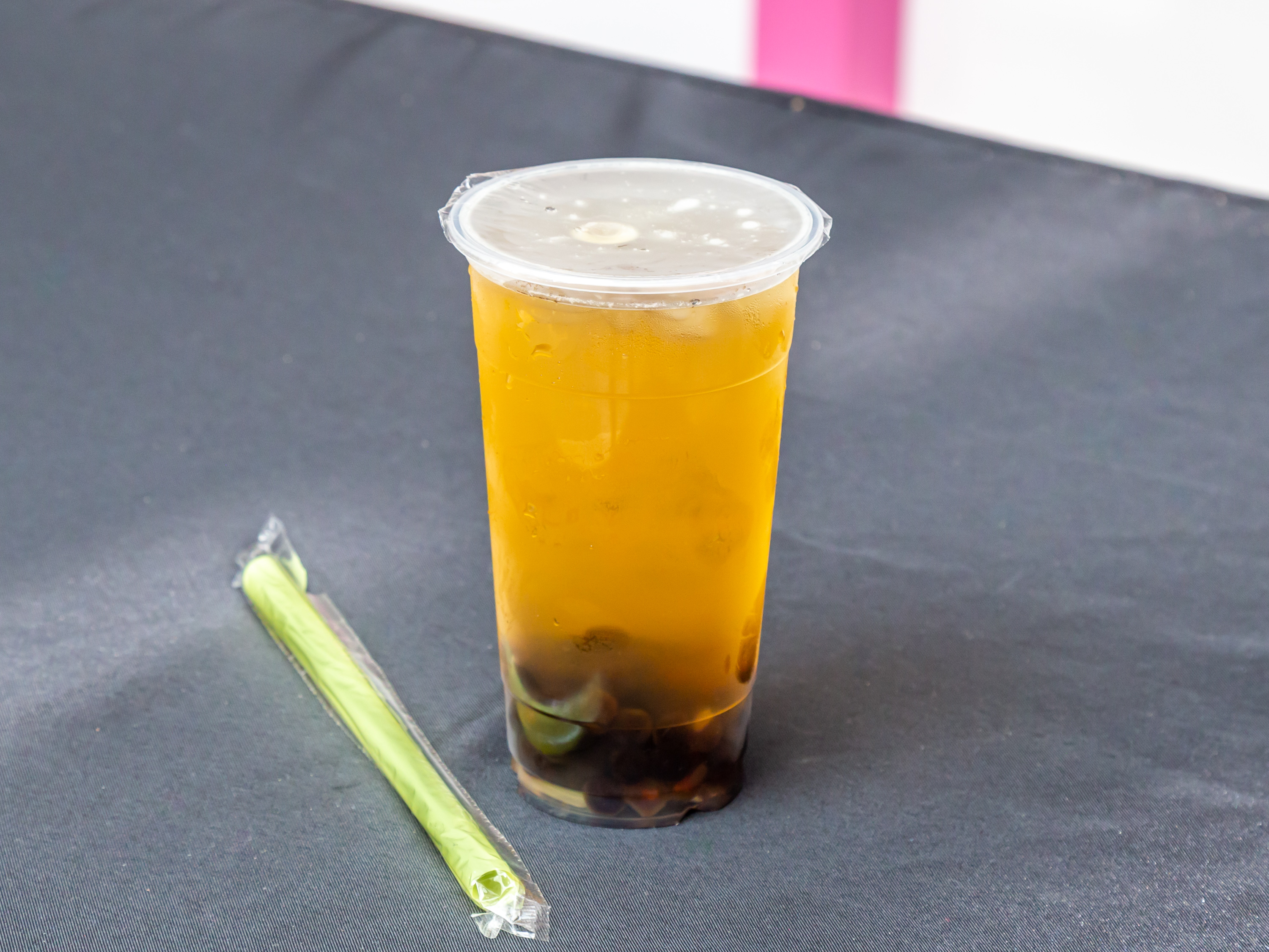 Order Ice Lemonade Green Tea food online from Happy Cup Bubble Tea store, Lafayette on bringmethat.com