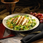 Order LG CAESAR DINNER SALAD food online from Zio's Italian Kitchen store, Tulsa on bringmethat.com