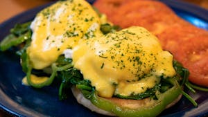 Order Eggs Florentine  food online from Persy's Place store, Rumford on bringmethat.com