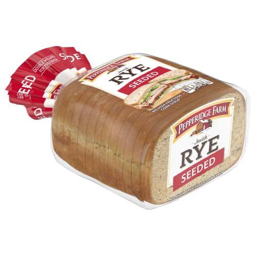 Order Pepperidge Farm · Seeded Jewish Rye Bread (16 oz) food online from Safeway store, Rehoboth Beach on bringmethat.com