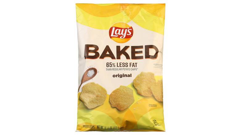 Order Lays Baked Original Potato Chips food online from Trumbull Mobil store, Trumbull on bringmethat.com