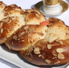 Order Tsouraki Bread food online from Zukerino Pastry Shop store, Atlanta on bringmethat.com