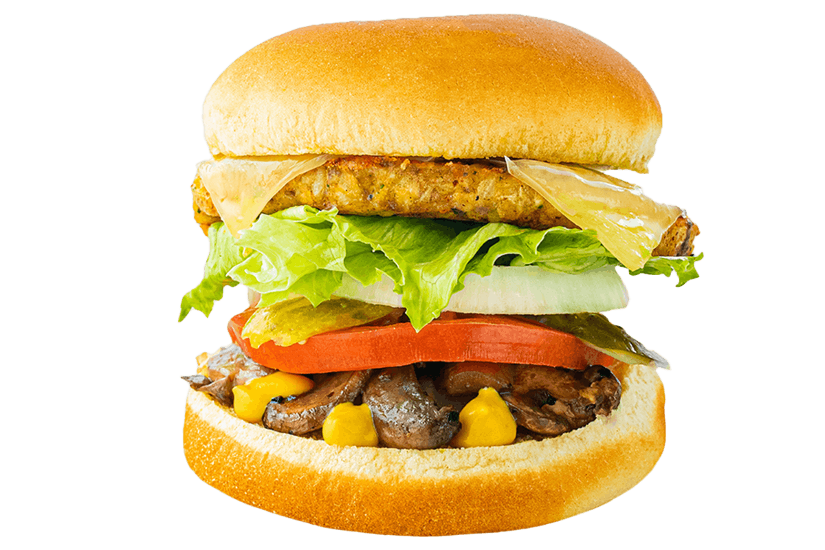 Order Single Veggie Burger food online from Elevation Burger store, Arlington on bringmethat.com