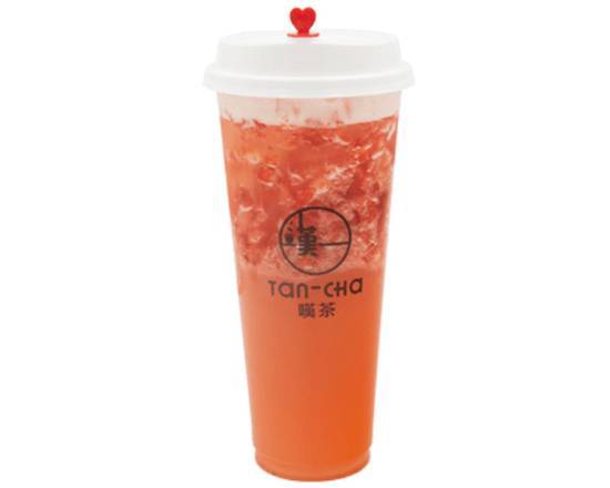 Order Strawberry Green Tea food online from Tan-Cha store, Rowland Heights on bringmethat.com