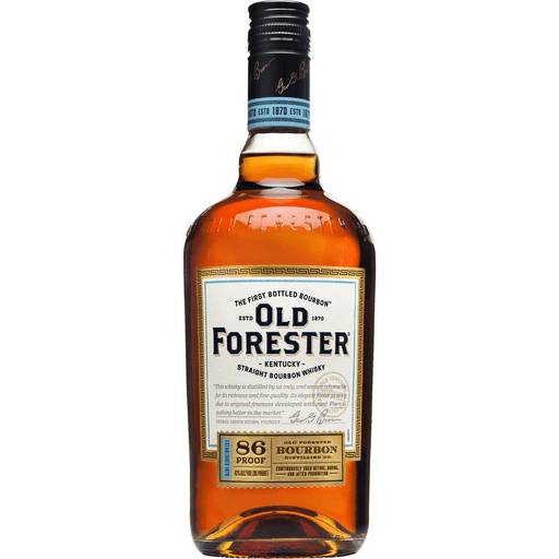 Order Old Forester Kentucky Straight Bourbon 86 Proof (750 ML) 1645 food online from BevMo! store, Riverbank on bringmethat.com